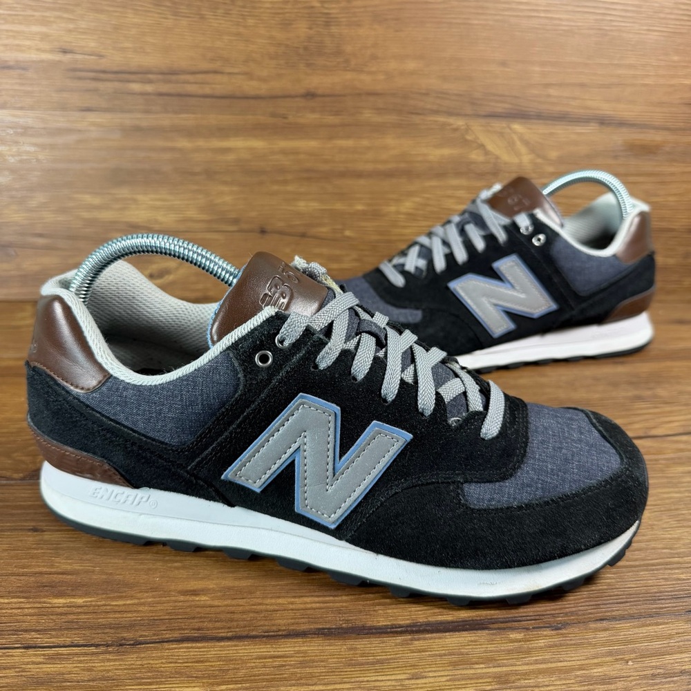 New Balance 574 Beach Cruisers Suede Sneakers Men’s Size 8.5 Shoes - Picture 12 of 12